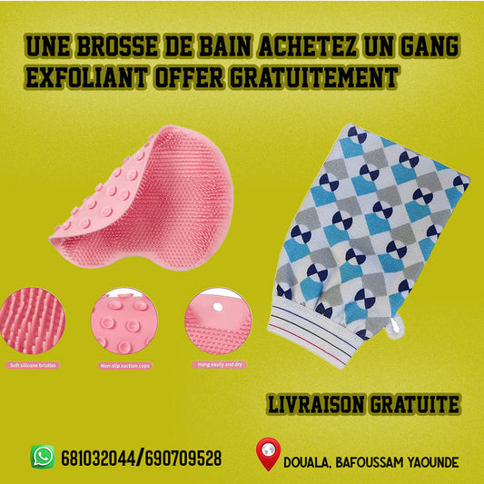 Coussin de Massage Multifonctionnel : Épurateur pour Pieds et Dos Douche